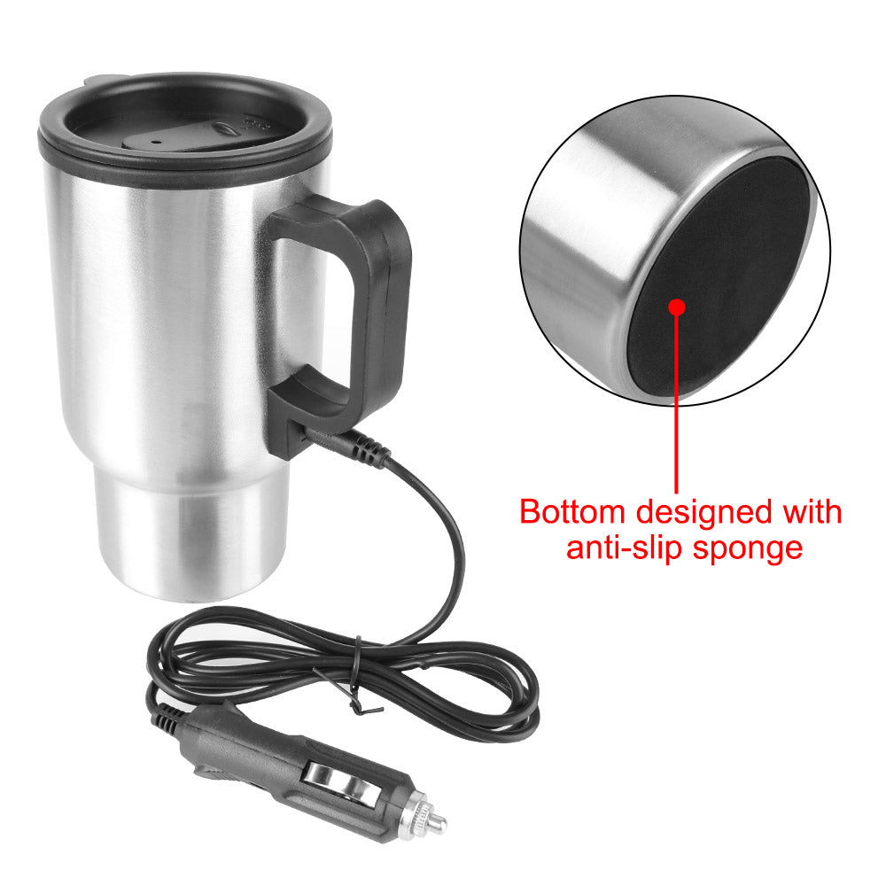 12V 450ml Electric Heating coffee cup