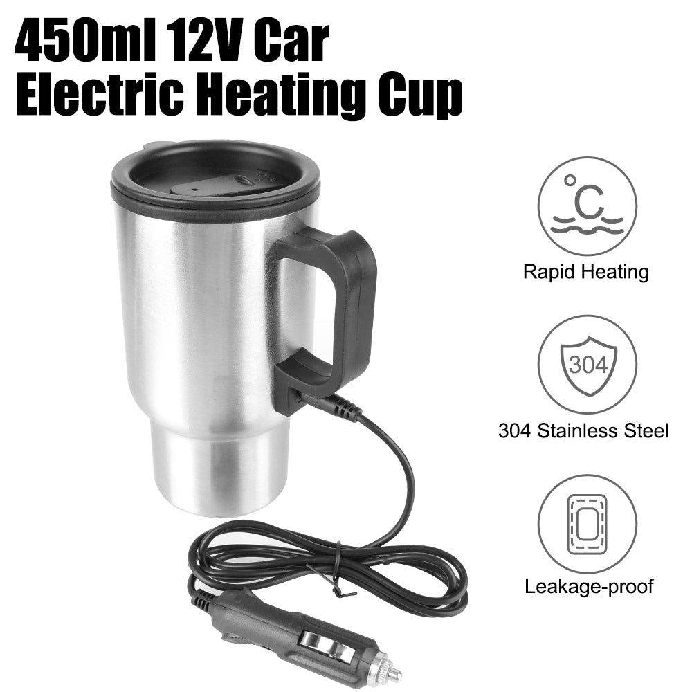 12V 450ml Electric Heating coffee cup