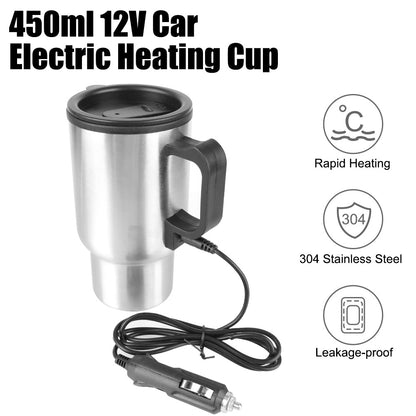 12V 450ml Electric Heating coffee cup